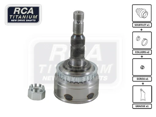 RCA FRANCE csuklókészlet, hajtótengely - OA30A - TothCarparts