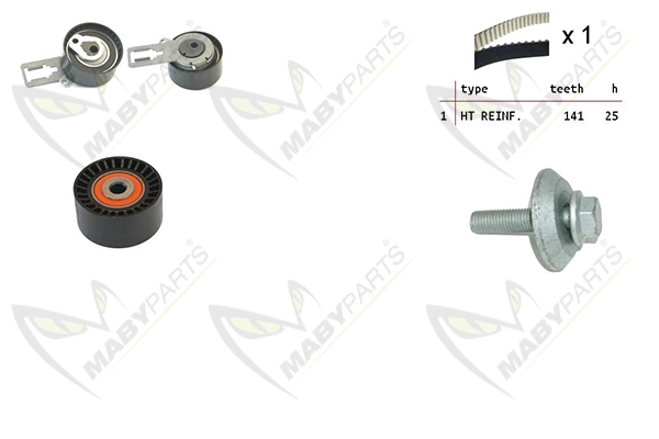 MABYPARTS Fogasszíjkészlet - OBK010041 - TothCarparts