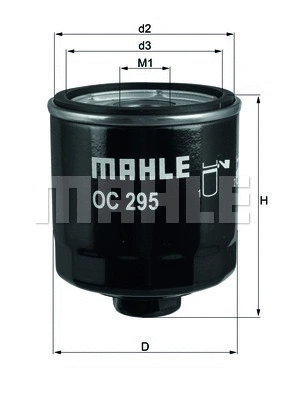 KNECHT olajszűrő - OC 295 - TothCarparts