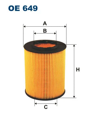 FILTRON olajszűrő - OE 649 - TothCarparts
