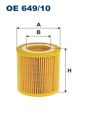 FILTRON olajszűrő - OE 649/10 - TothCarparts