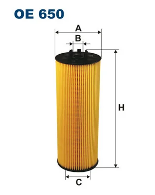 FILTRON olajszűrő - OE 650 - TothCarparts