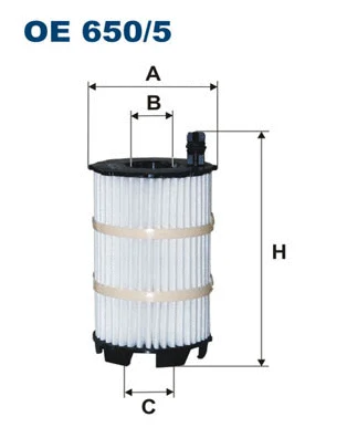 FILTRON olajszűrő - OE 650/5 - TothCarparts