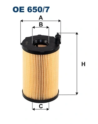 FILTRON olajszűrő - OE 650/7 - TothCarparts