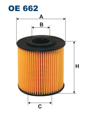 FILTRON olajszűrő - OE 662 - TothCarparts