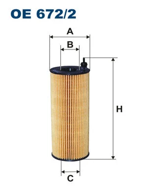 FILTRON olajszűrő - OE 672/2 - TothCarparts