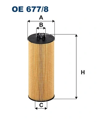 FILTRON olajszűrő - OE 677/8 - TothCarparts