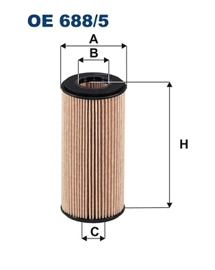 FILTRON olajszűrő - OE 688/5 - TothCarparts