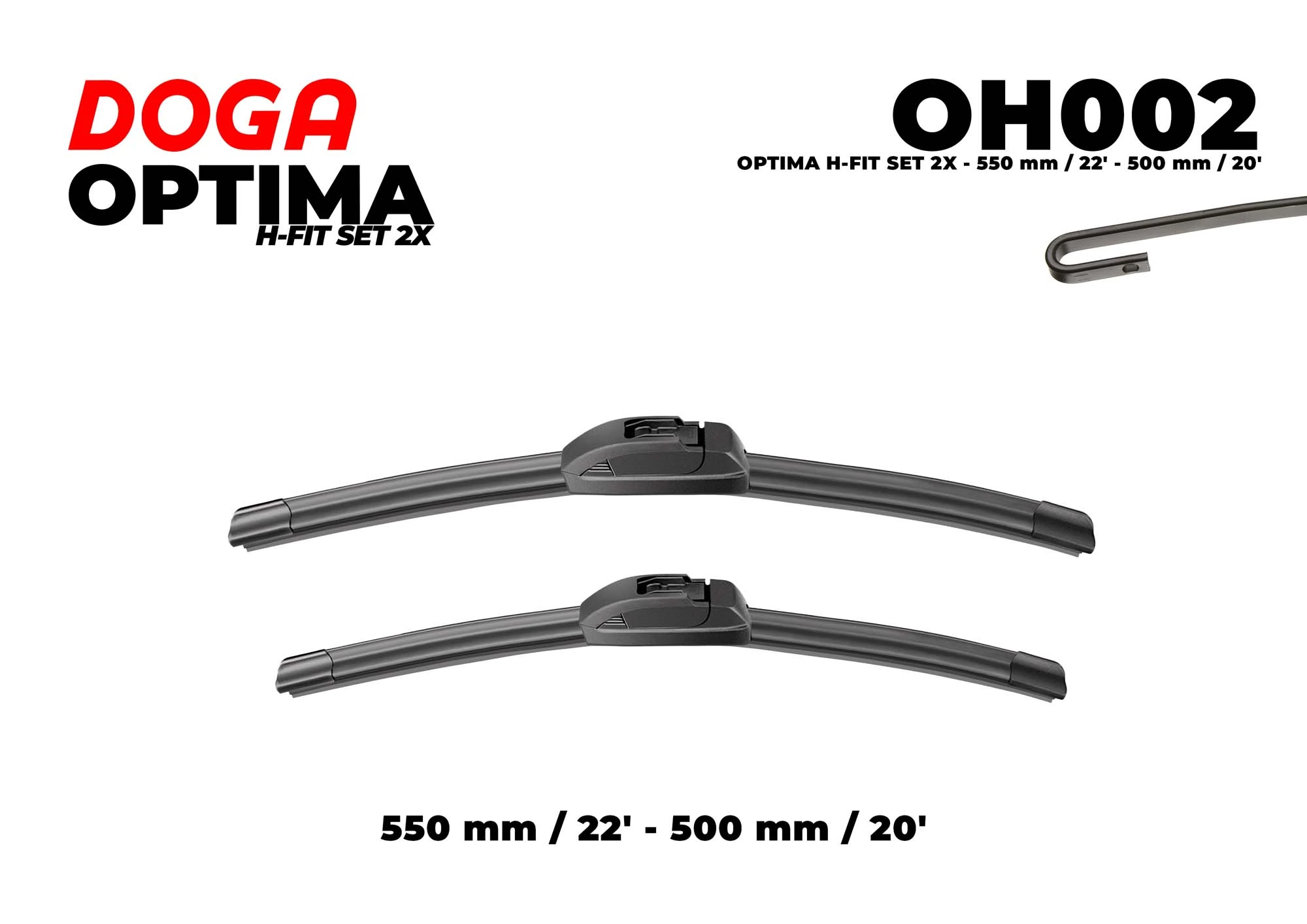 DOGA törlőlapát - OH002 - TothCarparts