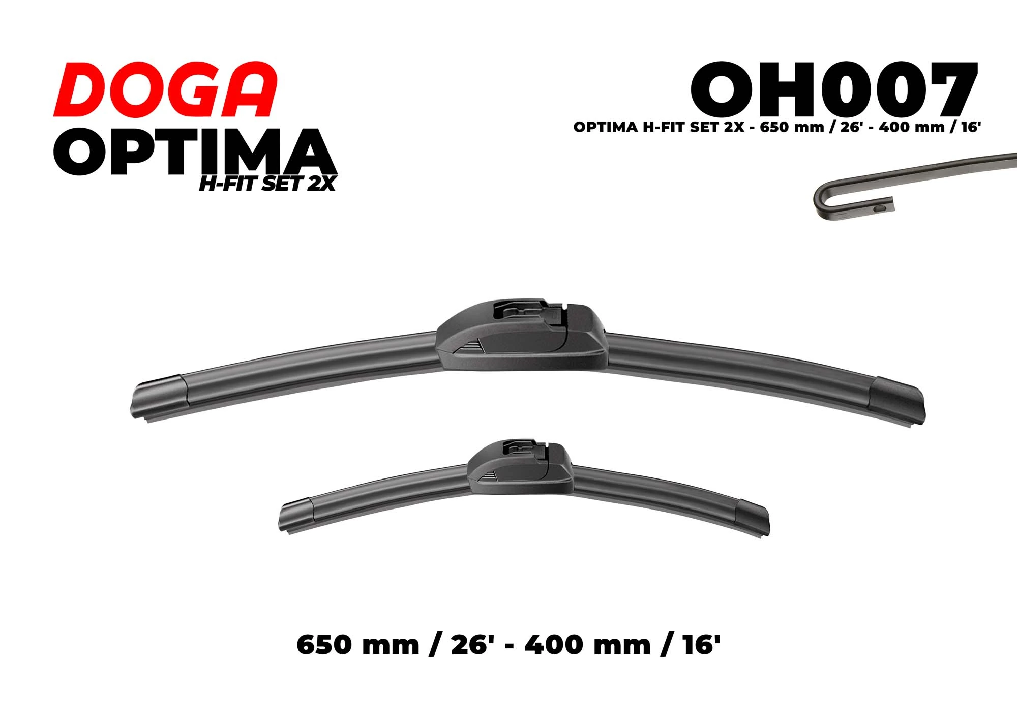 DOGA törlőlapát - OH007 - TothCarparts