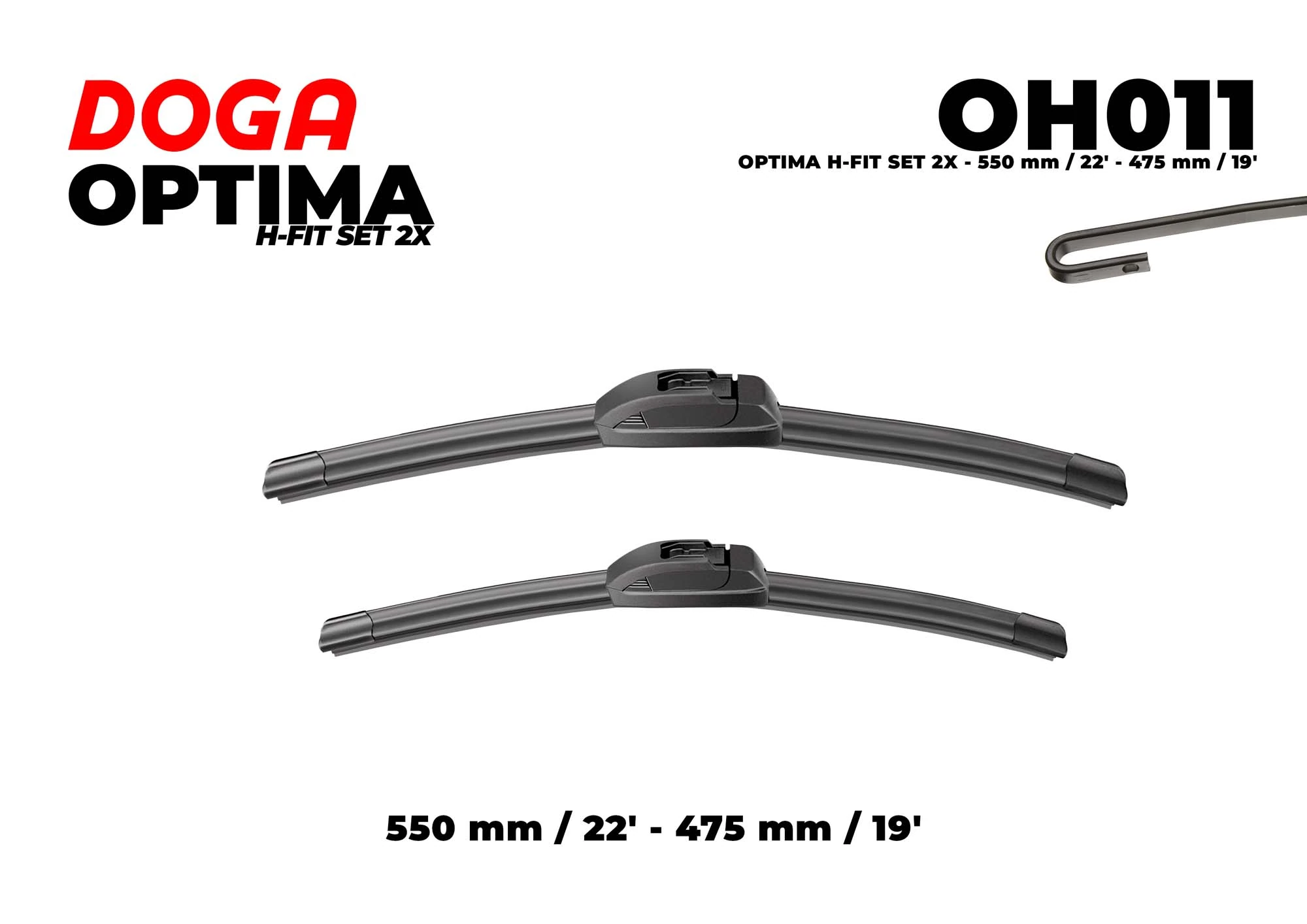 DOGA törlőlapát - OH011 - TothCarparts