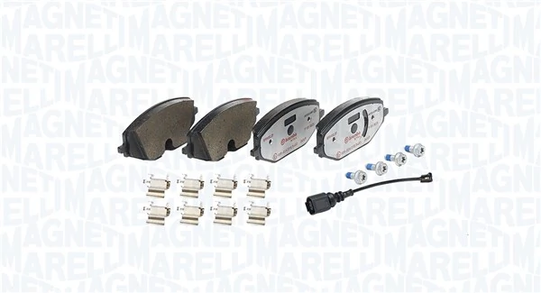 MAGNETI MARELLI fékbetétkészlet, tárcsafék - 363700585182 - TothCarparts