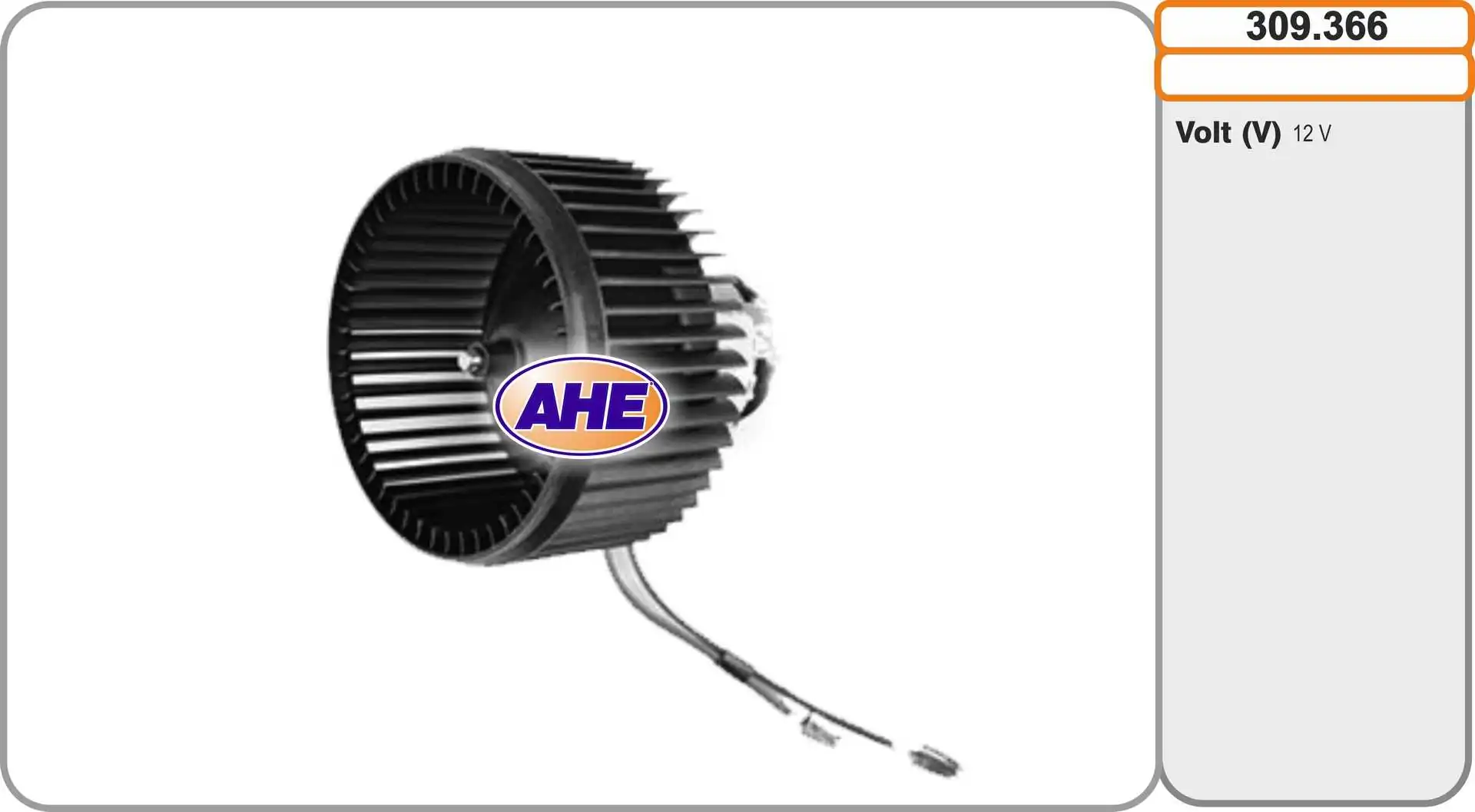 AHE Utastér-ventilátor - 309.366 - TothCarparts