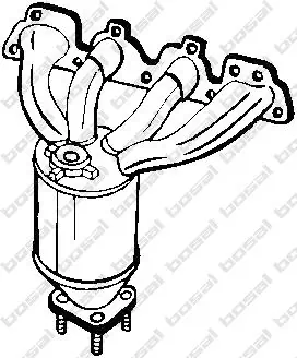 VEGAZ GmbH katalizátor - OK-817BLAU - TothCarparts