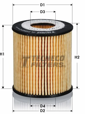 TECNECO FILTERS olajszűrő - OL010045E - TothCarparts