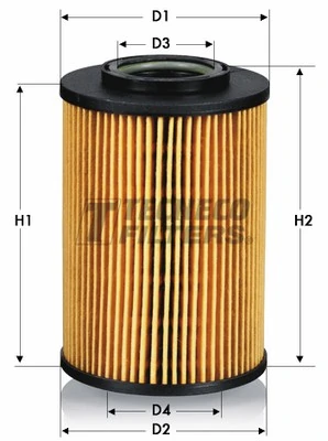 TECNECO FILTERS olajszűrő - OL010473E - TothCarparts