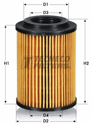 TECNECO FILTERS olajszűrő - OL011277E - TothCarparts