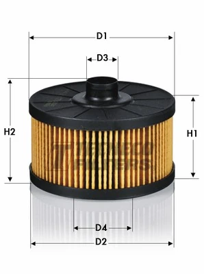 TECNECO FILTERS olajszűrő - OL011442E - TothCarparts