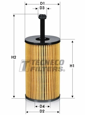 TECNECO FILTERS olajszűrő - OL0114E - TothCarparts
