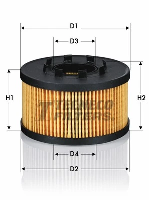 TECNECO FILTERS olajszűrő - OL0124E - TothCarparts