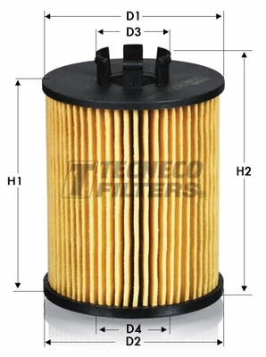 TECNECO FILTERS olajszűrő - OL0203E - TothCarparts