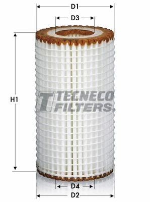 TECNECO FILTERS olajszűrő - OL0208/1E - TothCarparts