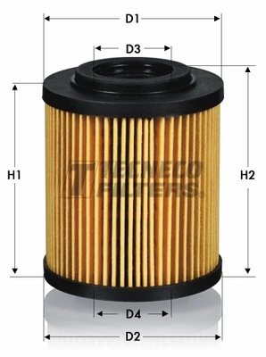 TECNECO FILTERS olajszűrő - OL0226E - TothCarparts