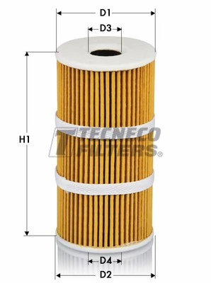 TECNECO FILTERS olajszűrő - OL0389/1E - TothCarparts