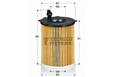 TECNECO FILTERS olajszűrő - OL08005E - TothCarparts