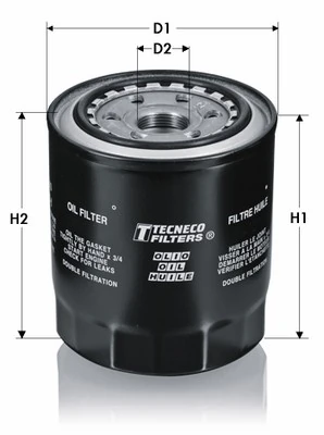 TECNECO FILTERS olajszűrő - OL1216T - TothCarparts
