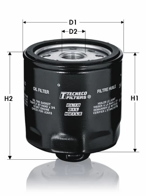 TECNECO FILTERS olajszűrő - OL131 - TothCarparts