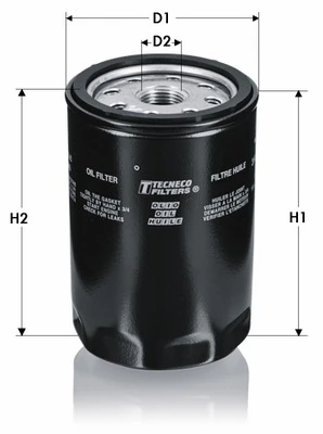 TECNECO FILTERS olajszűrő - OL224 - TothCarparts