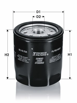 TECNECO FILTERS olajszűrő - OL7015 - TothCarparts