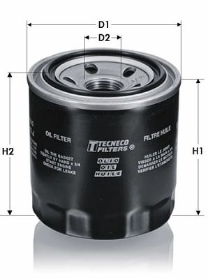 TECNECO FILTERS olajszűrő - OL96J - TothCarparts