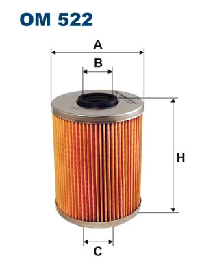 FILTRON olajszűrő - OM 522 - TothCarparts