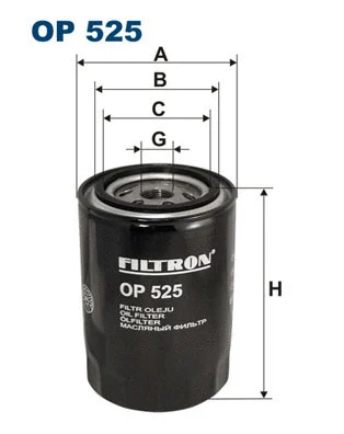FILTRON olajszűrő - OP 525 - TothCarparts