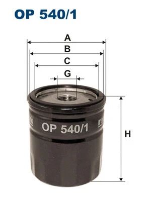 FILTRON olajszűrő - OP 540/1 - TothCarparts