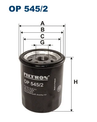 FILTRON olajszűrő - OP 545/2 - TothCarparts