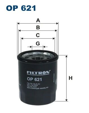 FILTRON olajszűrő - OP 621 - TothCarparts