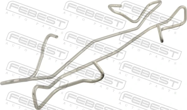 FEBEST rugó, fékbetét - 0303-001-KIT - TothCarparts