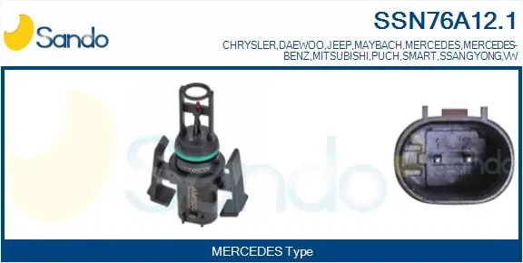 SANDO érzékelő, beszívott levegő hőmérséklet - SSN76A12.1 - TothCarparts