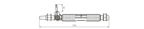 GENERAL RICAMBI kormánygép - OP4036 - TothCarparts
