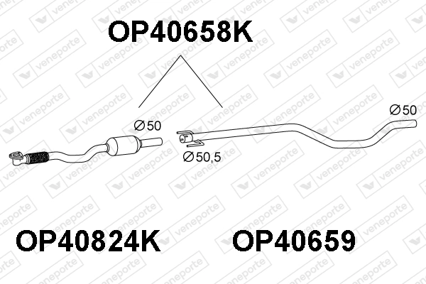 VENEPORTE katalizátor - OP40658K - TothCarparts