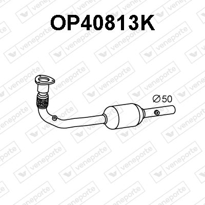 VENEPORTE katalizátor - OP40813K - TothCarparts