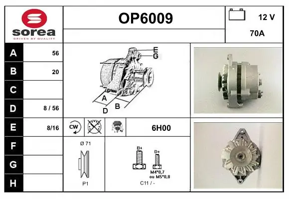 SERA generátor - OP6009 - TothCarparts