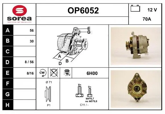 SERA generátor - OP6052 - TothCarparts