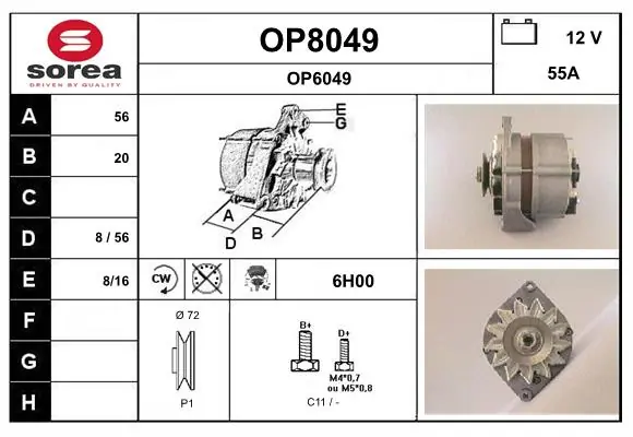 SNRA generátor - OP8049 - TothCarparts