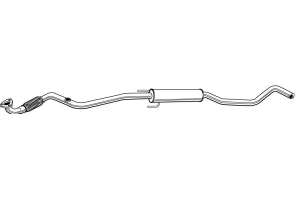 VEGAZ GmbH középső hangtompító - OS-480 - TothCarparts