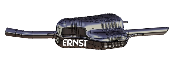 VEGAZ GmbH hátsó hangtompító - OS-640ERNS - TothCarparts