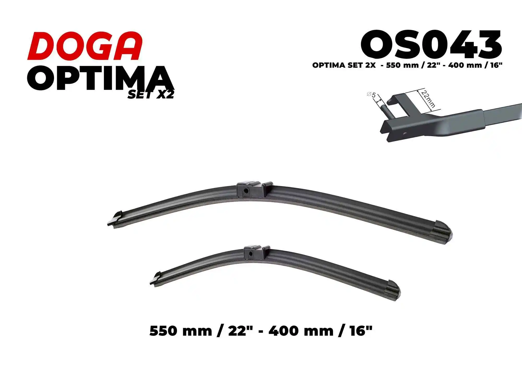 DOGA törlőlapát - OS043 - TothCarparts